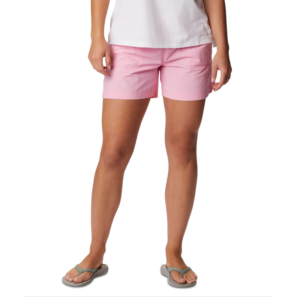 Columbia Women Sandy River Water Repellent Shorts Wild Rose Size L